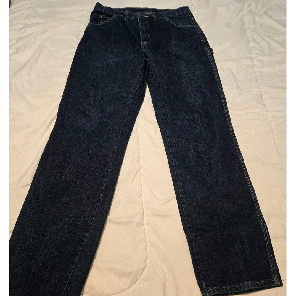 Dickies Men's Relaxed Fit Carpenter Jeans 32x36